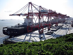 Due to Yangshan Port, Shanghai has become the world's busiest container port.