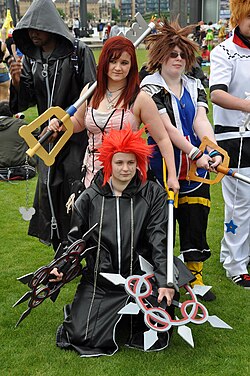 Kingdom Hearts cosplay.