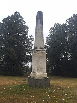 Monument erected by Milne to his son and 14 other crew that died on HMS Nile at Halifax, Royal Navy Burying Ground (Halifax, Nova Scotia)