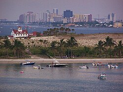 West Palm Beach skyline from the north