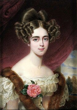 Princess Cecilia of Sweden, 1835