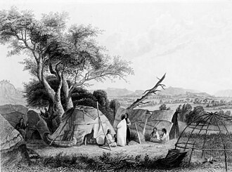 Winnebago family (1852) - Ho-Chunks are often referred to in historical sources by the derogatory exonym, Winnebago