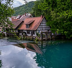 Hammer mill at the Blautopf