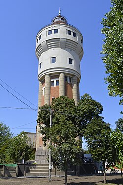 The Iosefin Water Tower, a restored industrial landmark and cultural center[279][280]