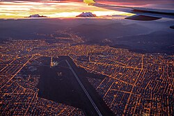 At more than 4,000 m (13,000 ft) above sea level, El Alto is the highest international airport in the world