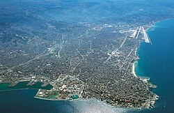 Beirut, located on the Mediterranean Sea, is the most populous city in Lebanon.