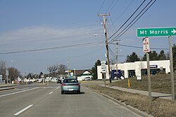 Western terminus in Wautoma
