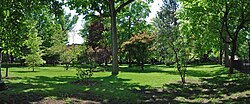 Washington Park in Troy, New York, United States