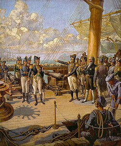 Pedro, then Prince Regent of the Kingdom of Brazil, orders officer Jorge d'Avillez to return to Portugal after his unsuccessful rebellion, February 1822