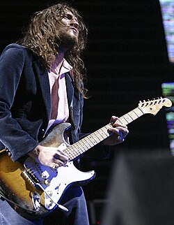 RHCP regained commercial success after guitarist John Frusciante (pictured performing with the band at The Forum in August 2006) rejoined them in 1998. He left again in 2009 and joined once more in 2019.