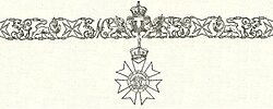 Collar worn by a Knight or Dame Grand Cross