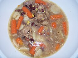 Southern oxtail soup