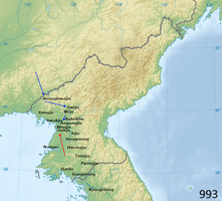 First conflict in the Goryeo–Khitan War, 993