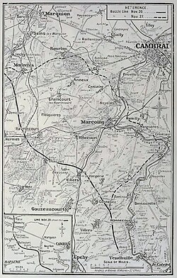 Cambrai area, 1917