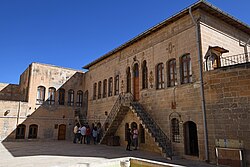 Urfa Reji Church, the structure was built on the remains of a church from the 6th century in 1861.