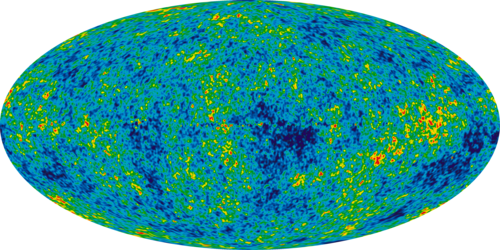 A map of the cosmic microwave background produced by the Wilkinson Microwave Anisotropy Probe