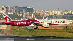Qatar Airways was one of the sponsors of FIFA World Cup 2022.