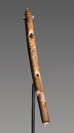 Bone flute, Aurignacian, c. 35,000 BC