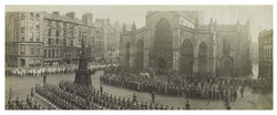 Funeral of Earl Haig, St Giles Kirk, Edinburgh, February 1928.