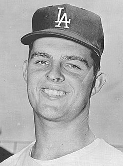 Hall of Fame P Don Drysdale (1956–1969), attended Van Nuys High School in Los Angeles