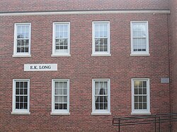 The Earl K. Long Gymnasium at the University of Louisiana at Lafayette