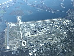 John F. Kennedy Airport in Queens
