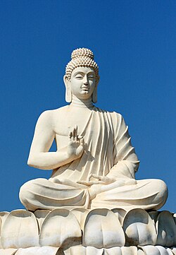 Buddha's statue located near Belum Caves, Andhra Pradesh, India