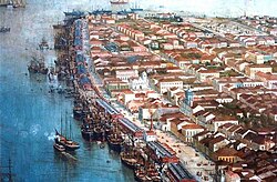 The Port of Santos in the 1900s