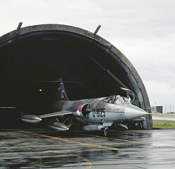 Dutch RF-104G equipped with Orpheus pod.