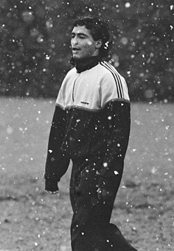 Romário training with PSV in February 1989
