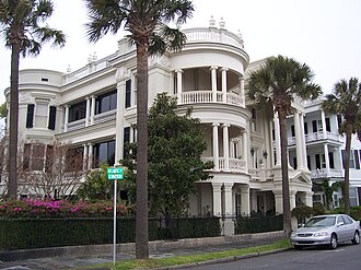 A historic home on the Battery in Charleston