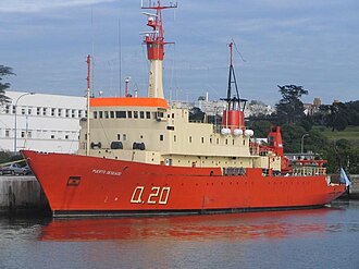 Oceanographic craft ARA Puerto Deseado