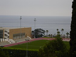 Football field at AUB lower campus