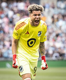St. Clair with Minnesota United in 2025