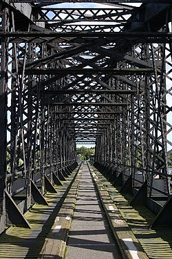 The Spey Viaduct, Moray, closed in 1965