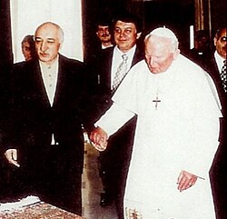 Gülen and Pope John Paul II
