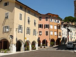 The medieval center of Gorizia