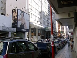 Alsina Street, now pedestrianized