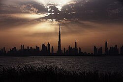 Skyline of Dubai
