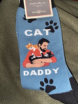 Cad dad kitschy socks