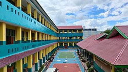 A junior high school in Baubau
