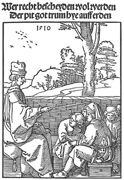 Schoolmaster, by Albrecht Dürer