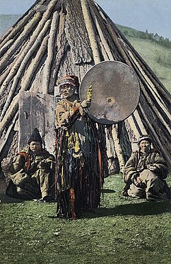 Altay shaman in Siberia