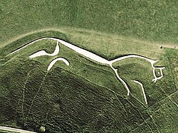 The Uffington White Horse, England