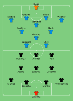 Starting XI for 2022 MLS Cup