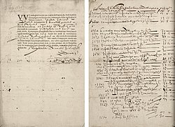 One of the oldest known stock certificates, issued by the VOC chamber of Enkhuizen, dated 9 Sep 1606[6]
