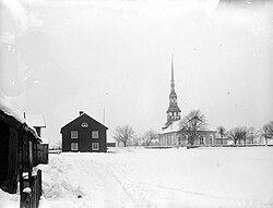 Ingatorp Old Church, Småland, Sweden, c. 1895
