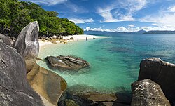 Fitzroy Island, one of the 600 islands within the main archipelago of the Great Barrier Reef