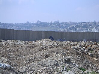 West Bank barrier