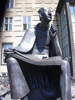 Albertus Magnus monument at the University of Cologne